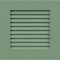 Ekena Millwork 12"W x 12"H True Fit PVC Louver Shutters Sample, Track Green SAMPLE-TFPLVTG - alternate 1
